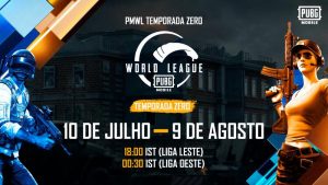 Revelado o torneio especial PUBG Mobile League World Season Zero