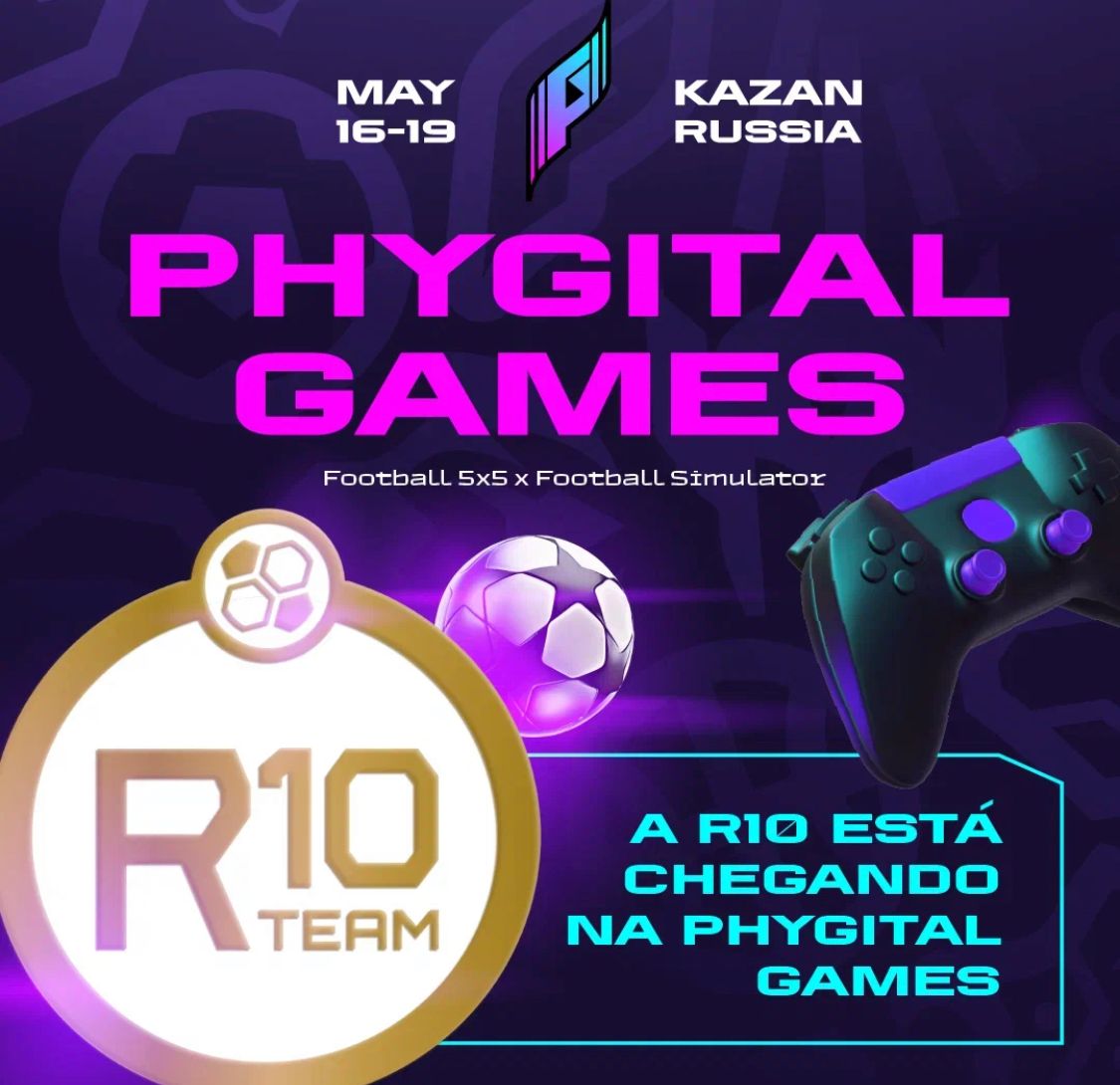 R10 Team on X: O torneio Phygital Games começa no dia 16/5, e a R10 está  no Grupo A. O jogo de estreia será contra a equipe OBILIC da Sérvia e está