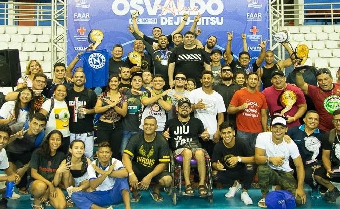 Nabil Jiu-Jitsu levou o quarto título por equipes seguido na Copa Osvaldo Alves (Foto Diego Forero / DH IMAGENS)