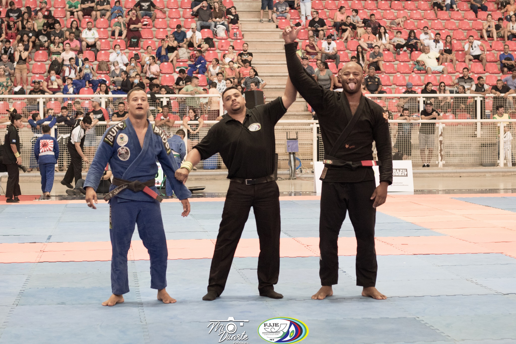 Campeonato Estadual de Jiu-Jitsu Esportivo de Mato Grosso teve lutas de alto nível (Foto: Michele Duarte)