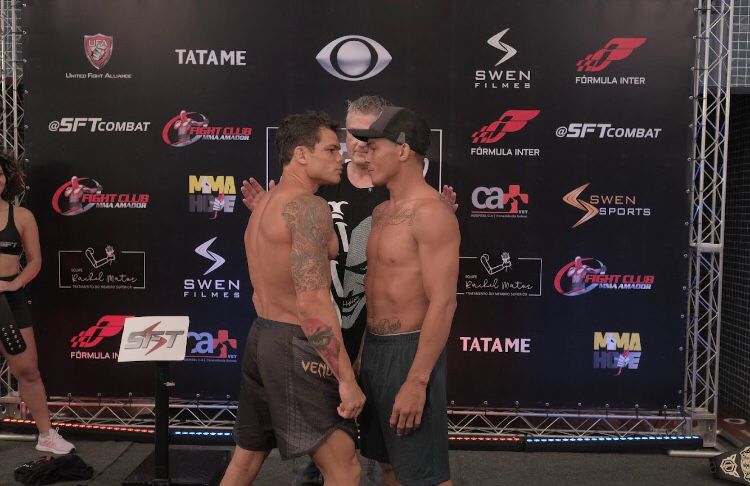 Heliton Santos e Marcio Velaminho fazem a luta principal do SFT 39 com cinturão em jogo (Foto divulgação SFT)