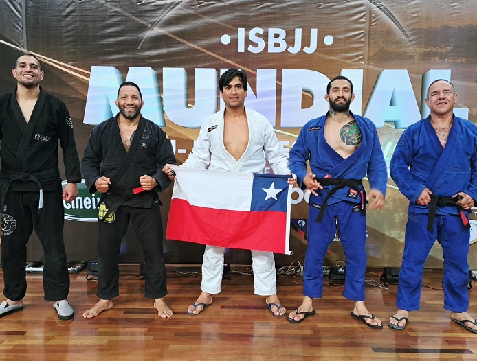 Equipe chilena fez bonito no desafio contra atletas brasileiros (Foto divulgação)