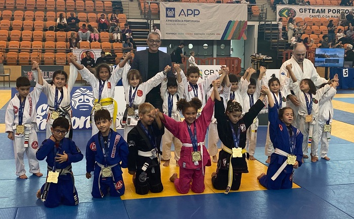 Festival Kids foi um dos pontos altos do Europeu de Jiu-Jitsu (Foto divulgação)