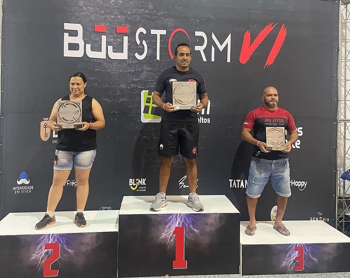 Sapo Team JJ ficou com o título kids por equipes do BJJ Storm 6 (Foto divulgação)