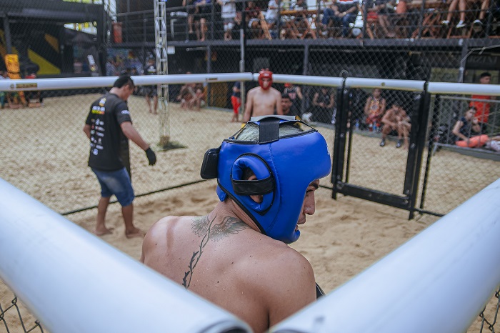 Edição Beach Boxing do Rei da Praia contou com grandes combates (Foto Raphael Tavares / @raphaotv)