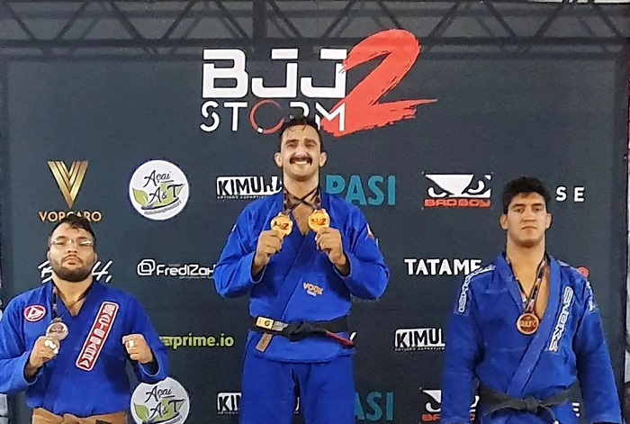 Guilherme Lambertucci chega motivado para mais uma temporada pelo BJJ Storm (Foto reprodução)