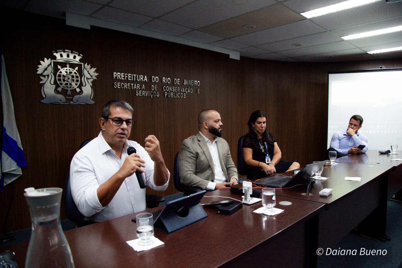 Marcos Castro e Fabrício Xavier (primeiro da esquerda para a direita) estarão presentes na audiência (Foto @daitatame)
