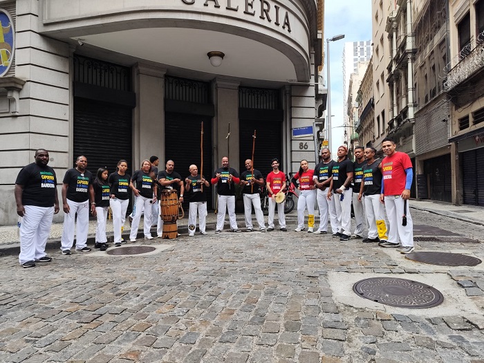 Movimento Capoeira é a Nossa Bandeira no IVEE (Foto divulgação)