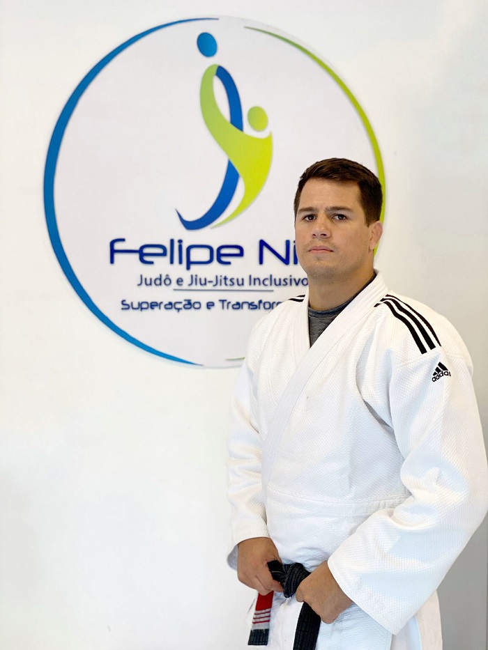 Felipe Nilo é referência quando o assunto é o ensino de artes marciais para autistas (Foto divulgação)