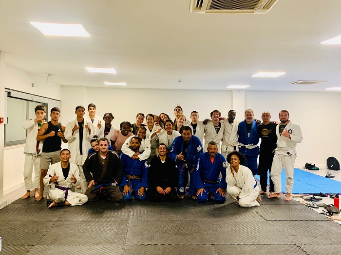 Anderson lidera equipe e projeto social de Jiu-Jitsu em Portugal (Foto reprodução)