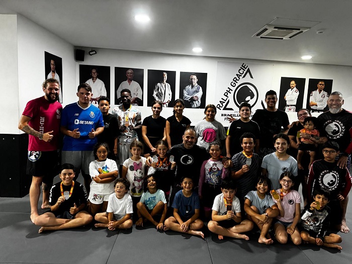 Treinos na Ralph Gracie Portugal seguem à todo vapor (Foto reprodução)