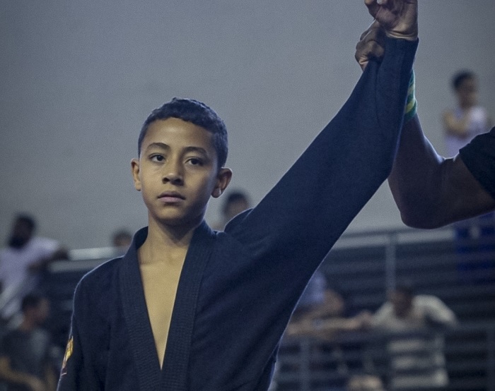 Jovem Bryan Coliseu venceu todas as edições do BJJ Storm que disputou (Foto Dai Bueno)