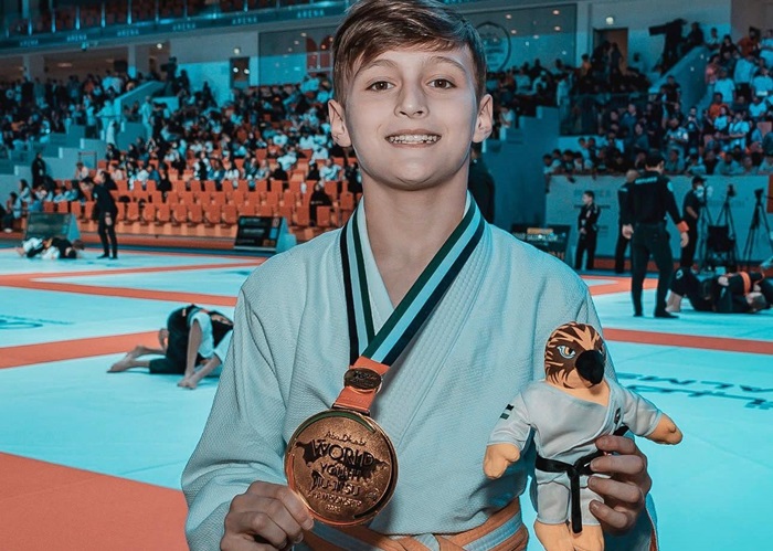 Pietro Baseggio colecionou medalhas em 2024 e espera conquistar ainda mais em 2025 (Foto arquivo pessoal)