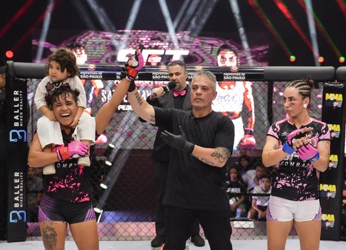 Bianca Sattelmayer é a atual campeã peso-palha do SFT Xtreme (Foto Myriam Albertuni)