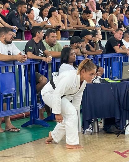 Milene Baptista teve atuação de gala no Rio Summer National Open (Foto @andrea.jitsu)