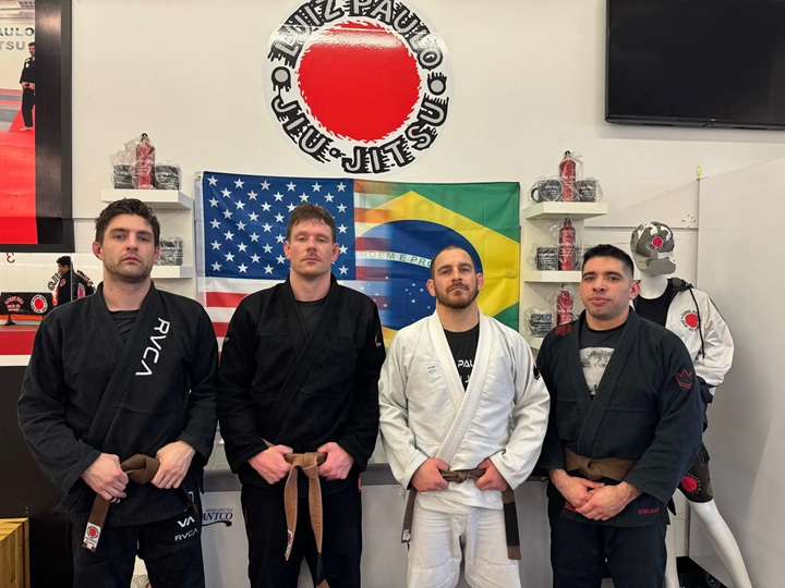 Faixa-coral de Jiu-Jitsu, Luiz Paulo vem sendo um exemplo para seus alunos dentro e fora dos tatames (Foto: Reprodução)