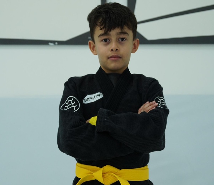 Davi Diogo será um dos destaques da White House Jiu-Jitsu School em ação no Europeu Kids (Foto reprodução)