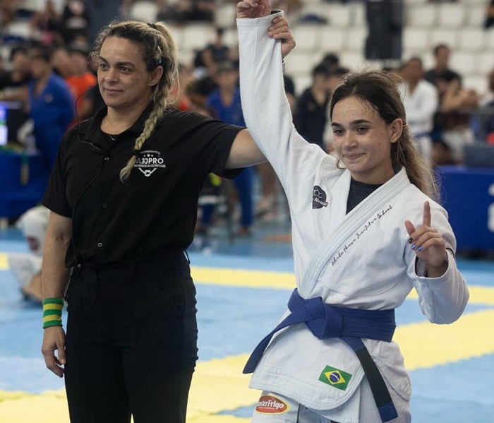 Ira Layz será a representante feminina da White House Jiu-Jitsu School (Foto DH Imagens)