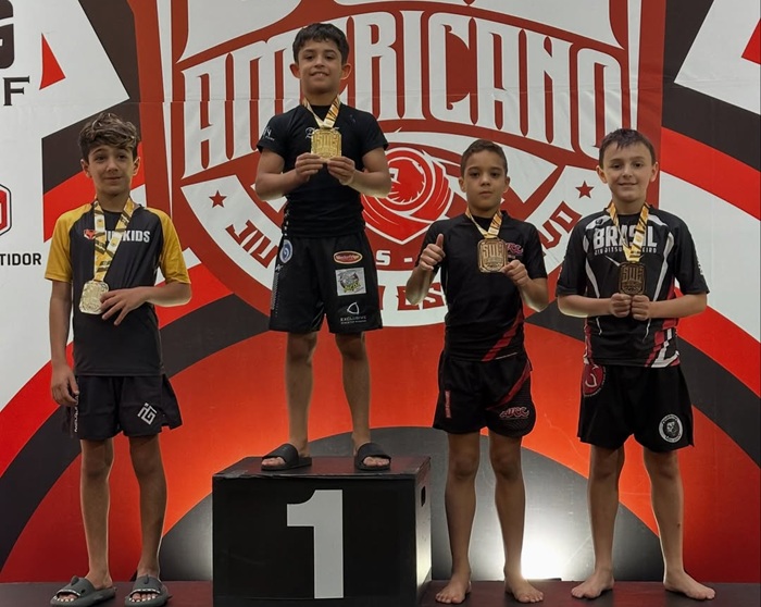 Gabriel Bastida conta com o apoio da MasterFrigo para seguir crescendo no Jiu-Jitsu (Foto reprodução)
