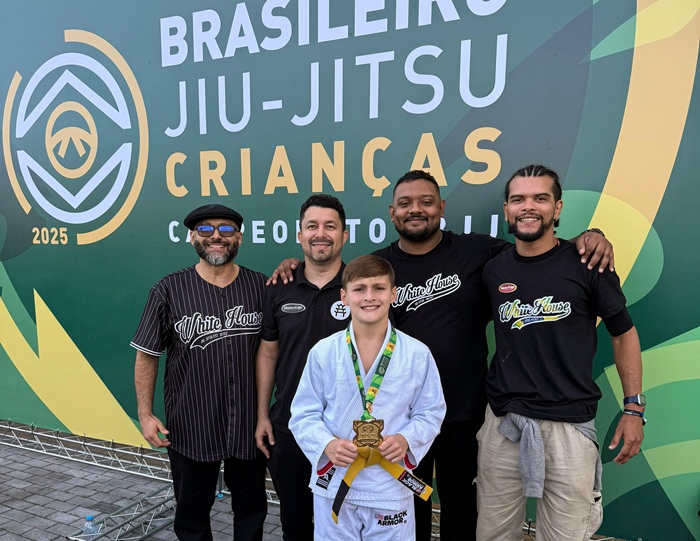 Pietro Baseggio faturou seu segundo título no Brasileiro Crianças (Foto @a.assisfoto)