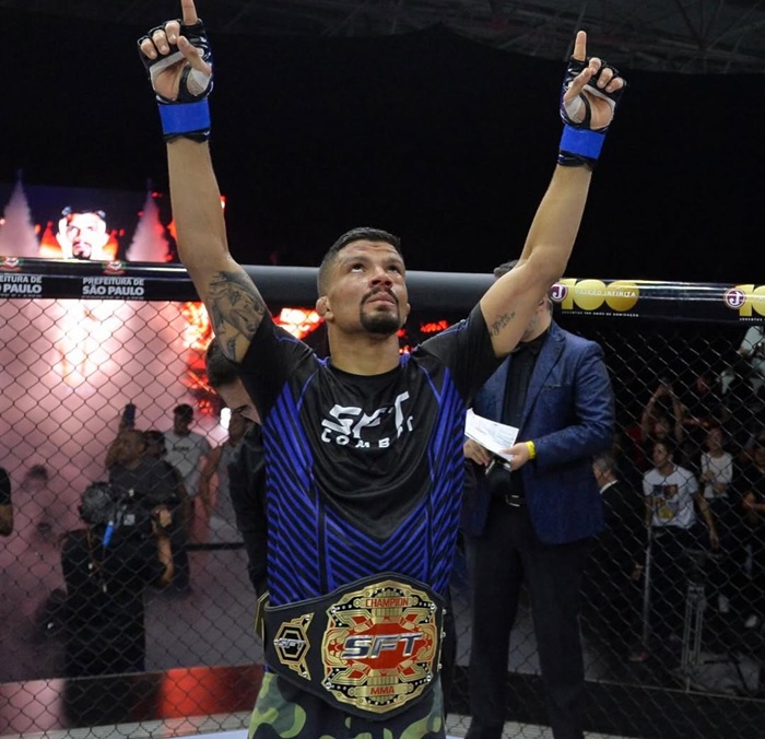 Terra Nova vai defender cinturão de MMA na luta principal (Foto Myriam Albertuni)