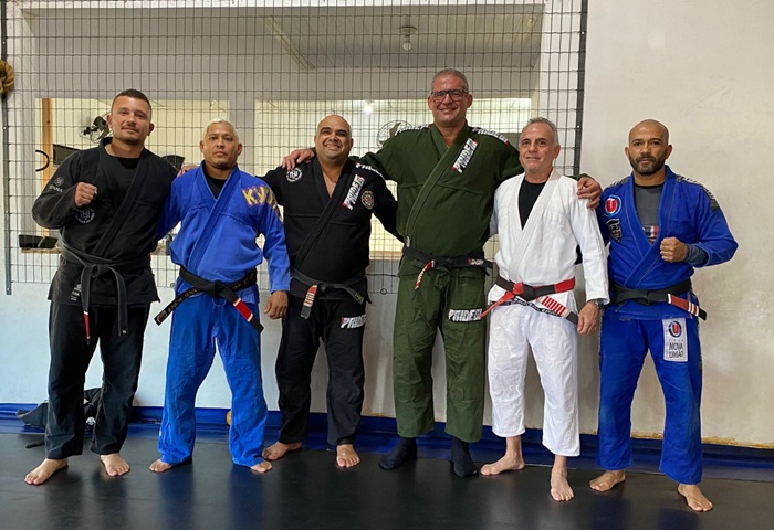 Rafael Carino exaltou nível do Jiu-Jitsu em Goiânia após seminário (Foto reprodução)