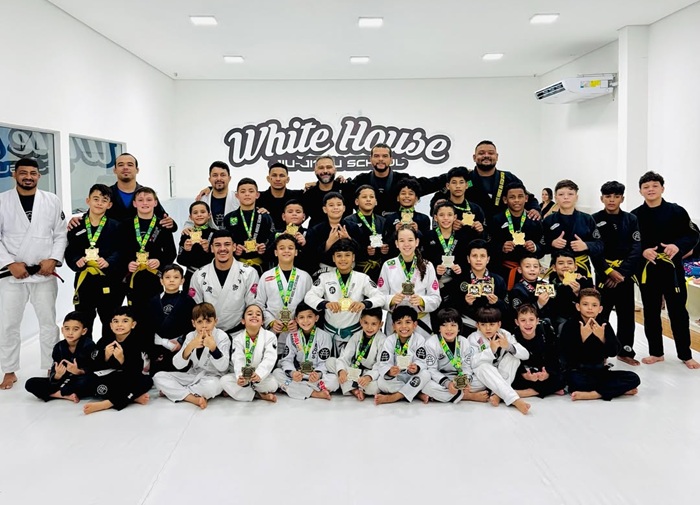 White House Jiu-Jitsu School vem de títulos na Copa América de Jiu-Jitsu Esportivo (Foto reprodução)