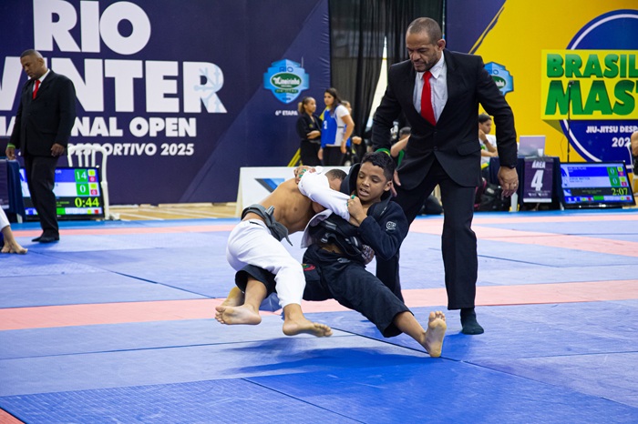 Crianças deram um show à parte (Foto: CBJJD)