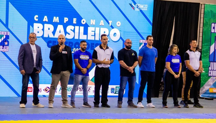 Direção da CBJJD e da FSMJJ marca presença no Mato Grosso do Sul (Foto divulgação)