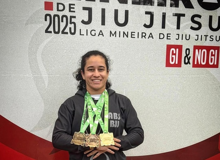 Luila vem liderando dois rankings, com e sem quimono (Foto LMJJ)