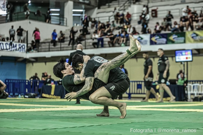 Paulo Victor fez bonito no Mundial No-Gi da CBJJO (Foto @morena_ramos)