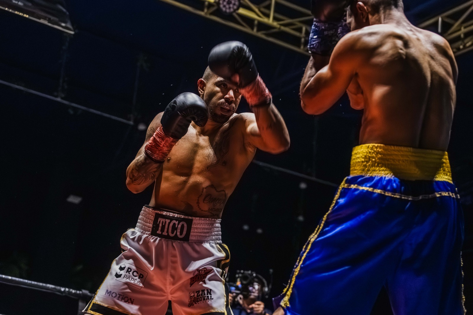 Tico Conceição impressionou em sua luta na estreia do Outboxing Fight Night (Foto: Priscila Tessarini)