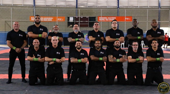 Equipe de arbitragem coordenada por Anderson Fumaça (Foto Dani Xavier)