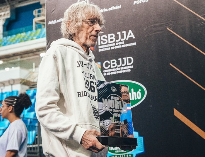 Reyson marcou presença no World Jiu-Jitsu Championship da ISBJJA este ano, no Rio (Foto: ISO)