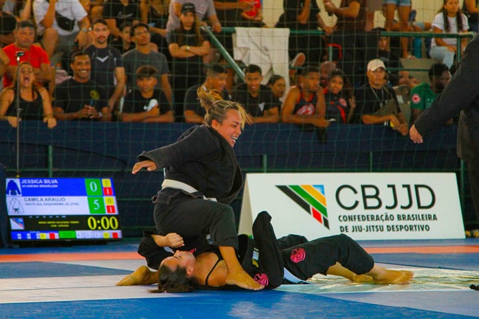 Show das meninas também agitou o Saquarema International Cup (Foto CBJJD)
