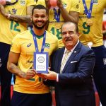 Nesta temporada, Alan foi o MVP da Copa do Mundo e do Sul-Americano (FIVB/Divulgação)