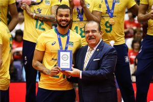 Nesta temporada, Alan foi o MVP da Copa do Mundo e do Sul-Americano (FIVB/Divulgação)