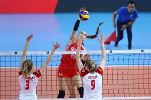 Duelo entre Turquia e Polônia (CEV Divulgação)